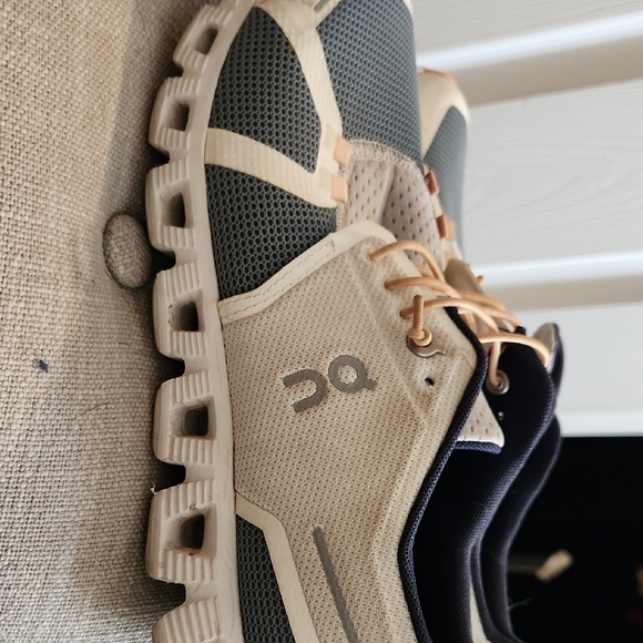 Navy Blue Athletic Sneakers - Picture 6 of 7